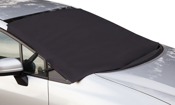 Heavy-Duty Snow and Ice Deflector Car Windshield Cover